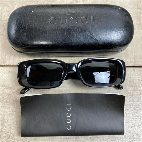 Rare Authentic Gucci GG 2409/N/S 807 49mm Black Silver.